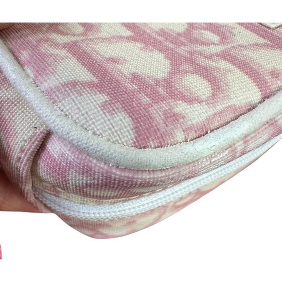 Christian Dior Trotter No. 2 Pink & White Crossbody Bag (CDXX125) - Picture 2 of 8